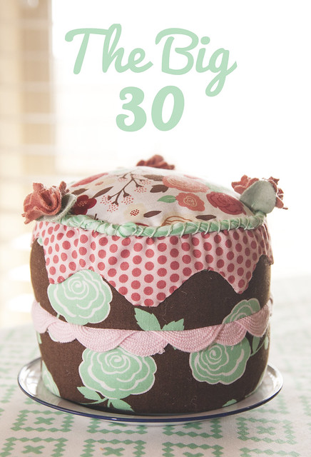 Into the Wood fabric cake