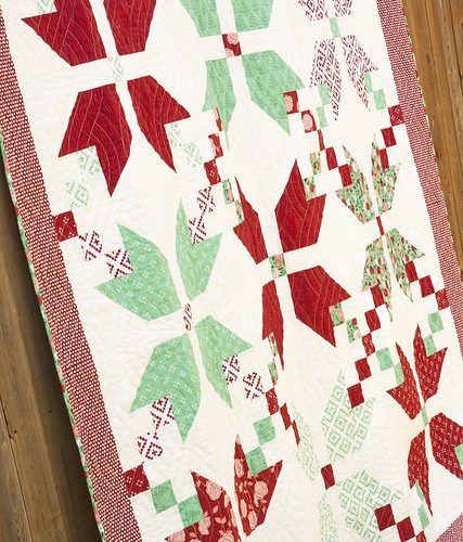 Figgy Pudding fat quarter quilt by Vanessa Goertzen. Fabric is Into the Woods by Lella Boutique for Moda Fabrics.