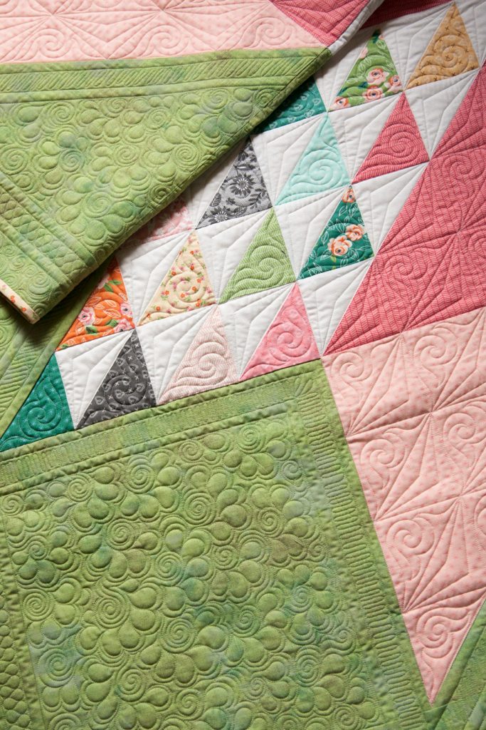 Sugar Cookie charm pack quilt by Lella Boutique. Fabric is Sugar Pie by Lella Boutique for Moda Fabrics.
