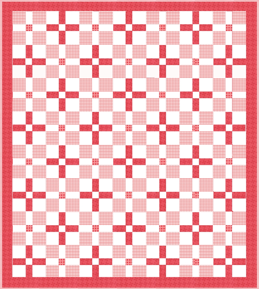 Tea Party quilt by Vanessa Goertzen of Lella Boutique. Fabric is Gooseberry by Lella Boutique for Moda Fabrics.