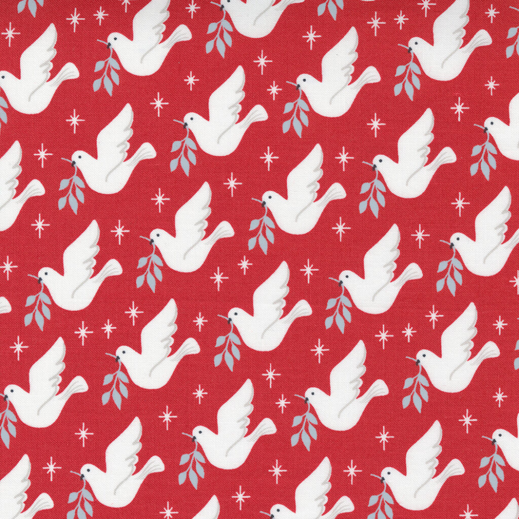 Christmas Morning Fabric by Lella Boutique for Moda Fabrics Shipping May 2021. SKU 5141-16