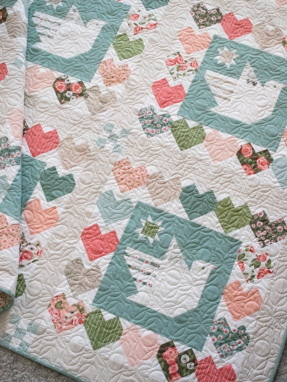 The Lovey Dovey Quilt - Lella Boutique