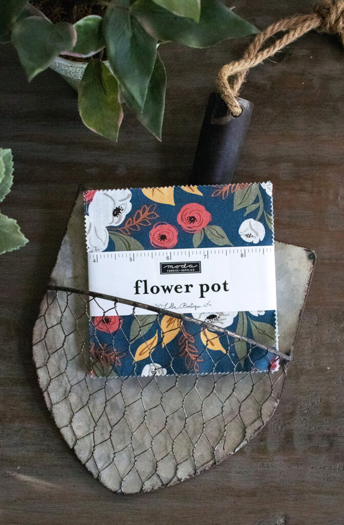 Flower Pot fabric by Lella Boutique for Moda Fabrics.