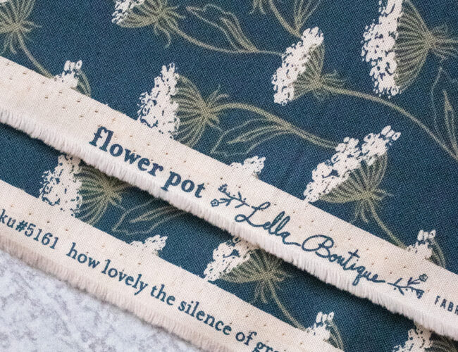 Flower Pot fabric by Lella Boutique for Moda Fabrics.