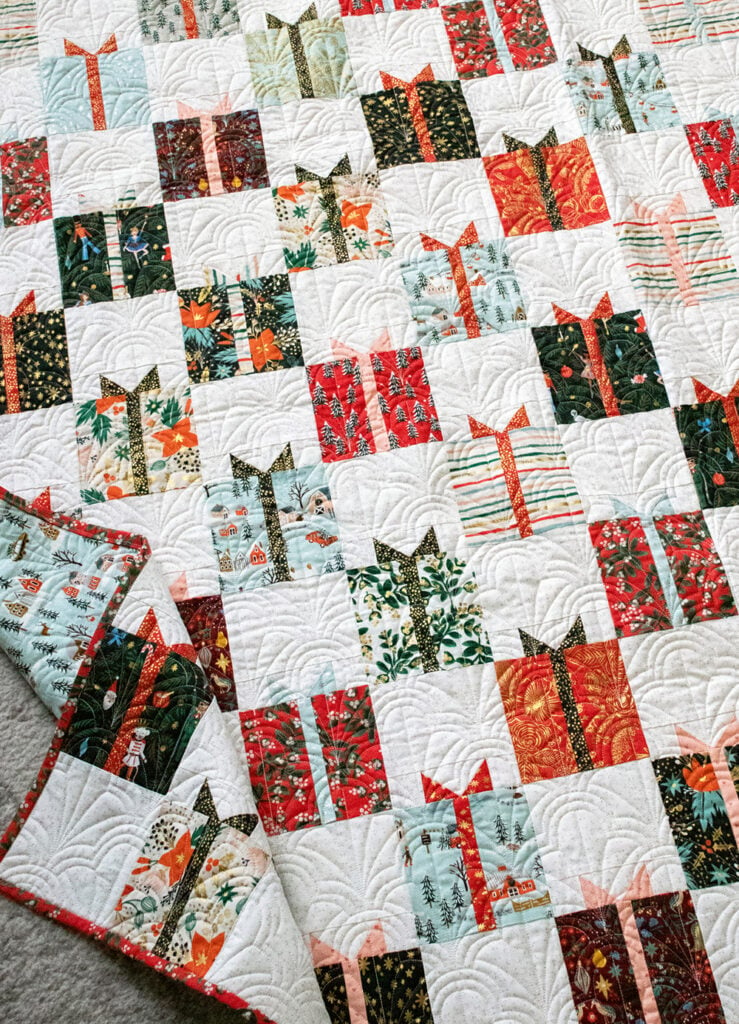 Pre-Quilted Cotton - Home For Christmas