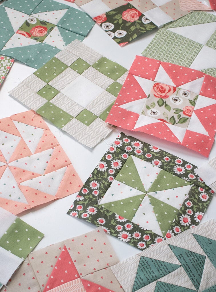 Rose in Bloom: Block of the Month by Lella Boutique