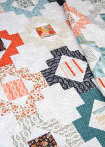 Trinkets modern geometric quilt by Vanessa Goertzen of Lella Boutique