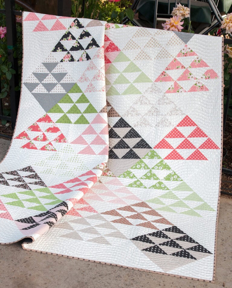 Quilts Made in Olive's Flower Market Quilt Patterns - Lella Boutique