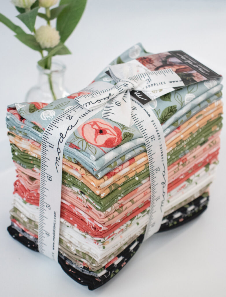 Fat eighth bundle of Country Rose fabric by Lella Boutique for Moda Fabrics.