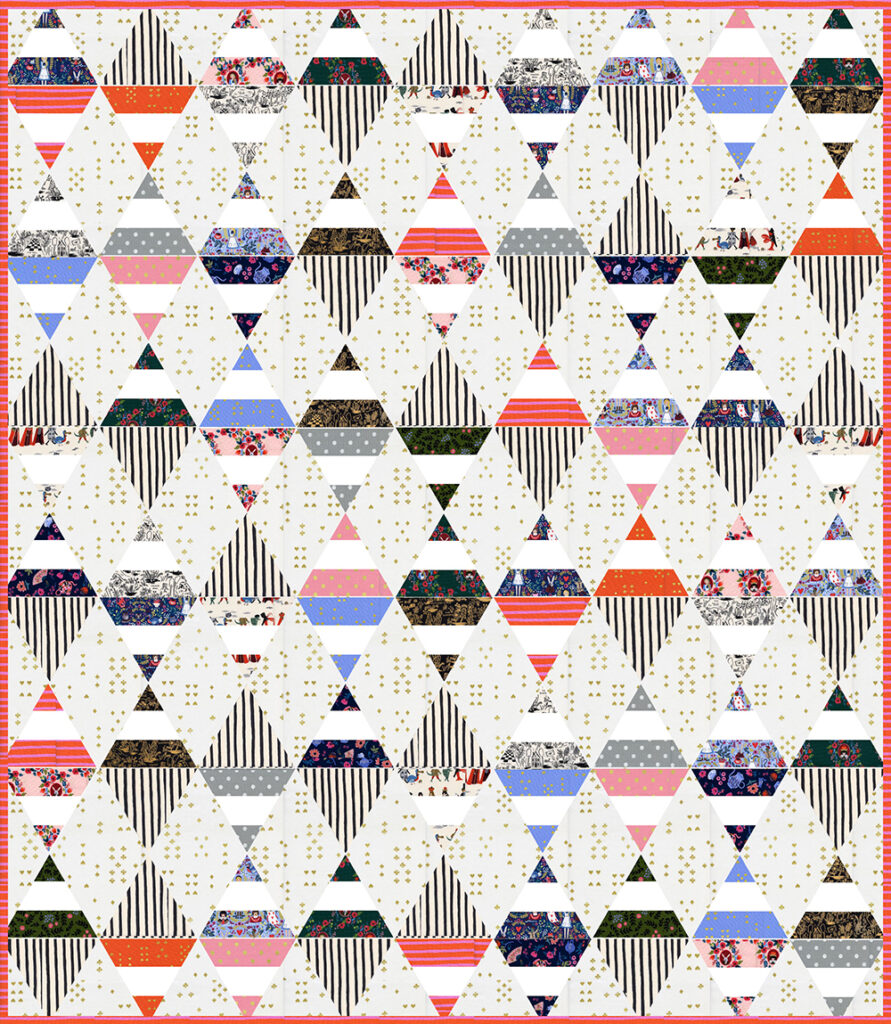 FREE DOWNLOAD - The Smart Cookie Jelly Roll Quilt - Lella Boutique