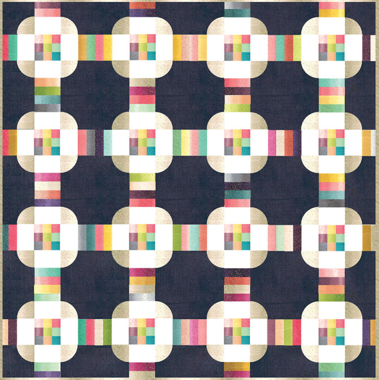 FREE DOWNLOAD - The Smart Cookie Jelly Roll Quilt - Lella Boutique
