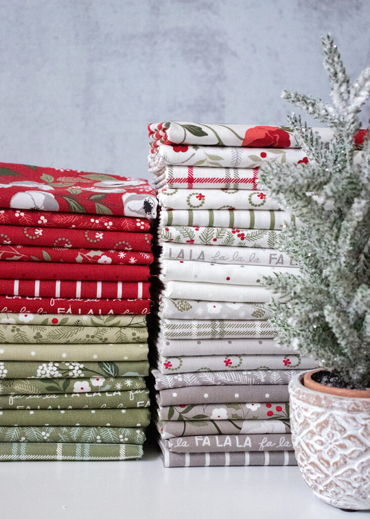 Christmas Eve fabric by Lella Boutique for Moda Fabrics. Arriving to shops May 2023.