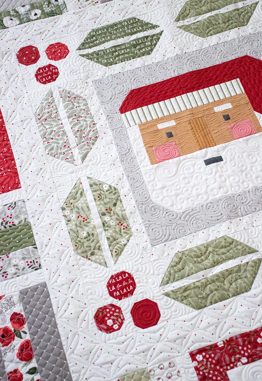 Jolly Holiday a Christmas Medallion Quilt Lella Boutique