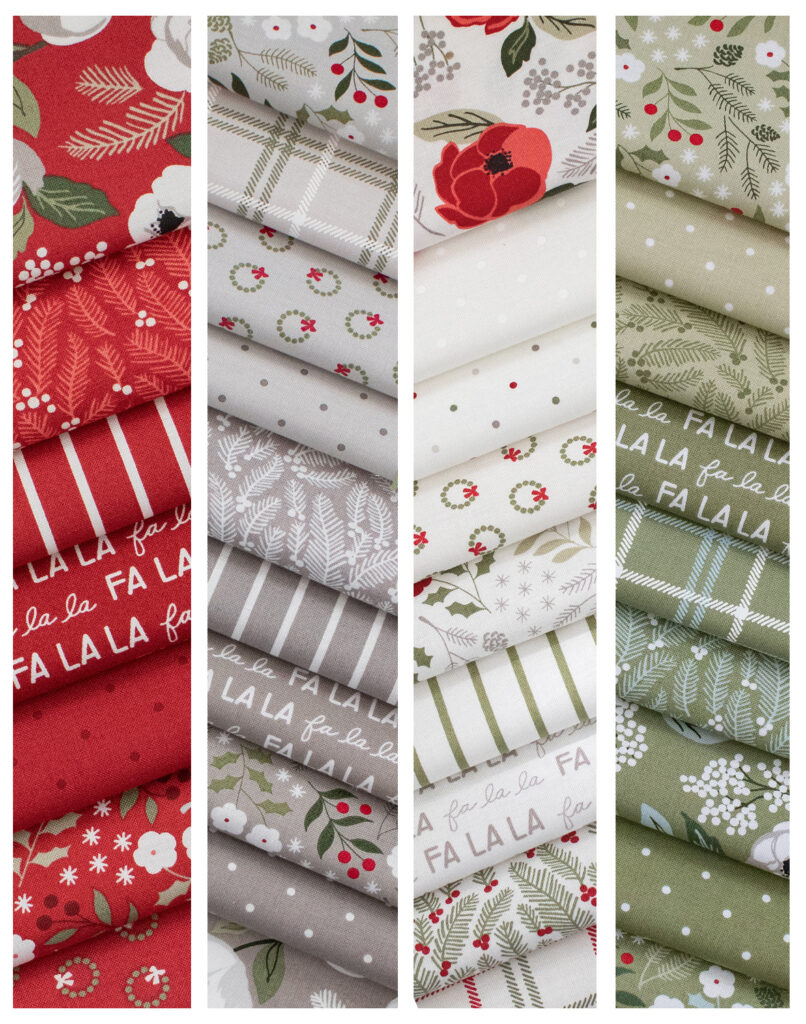 Christmas Eve fabric by Lella Boutique for Moda Fabrics arriving May 2023.