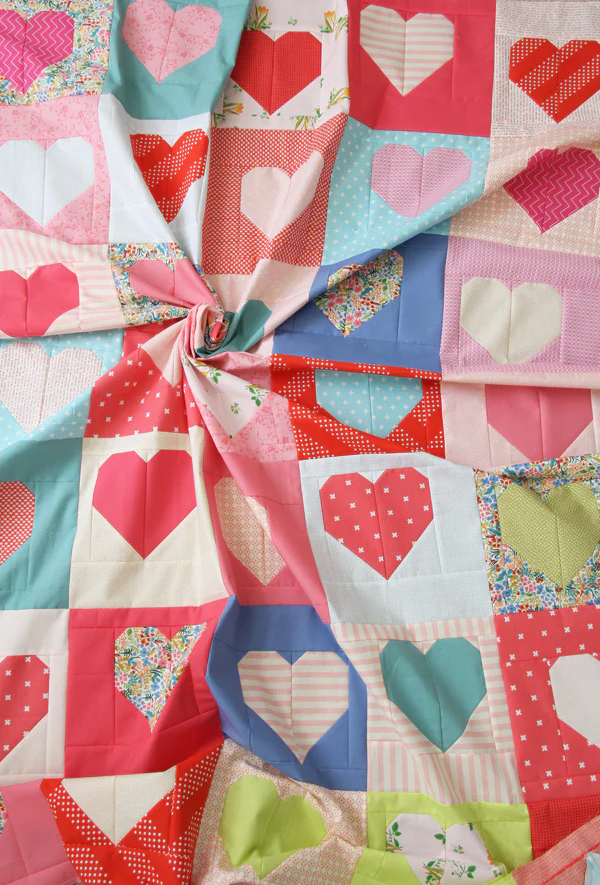 Box of Hearts by Cluck Cluck Sew. Such a clever heart pattern