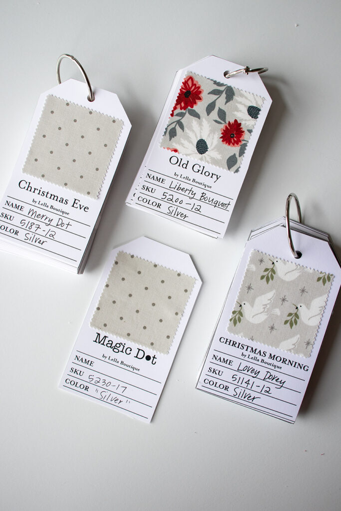 Magic Dot fabric by Lella Boutique for Moda Fabrics. SKU 5230 17 "Silver."