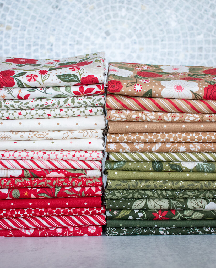 Peppermint Cocoa fabric by Lella Boutique for Moda Fabrics - arriving to shops May 2027
